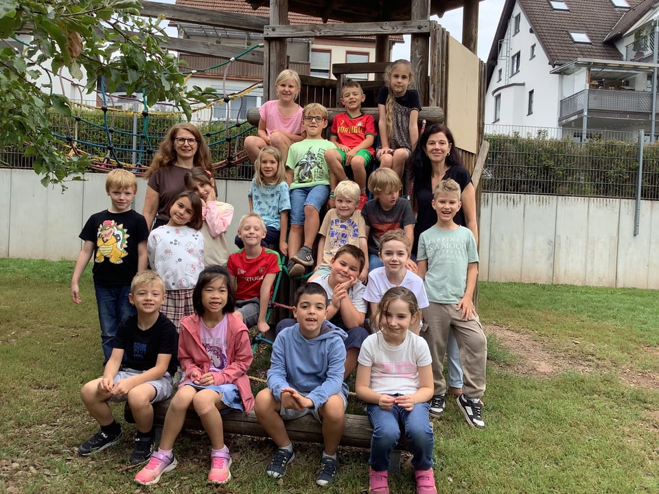 Klassenfoto der Klasse 2a