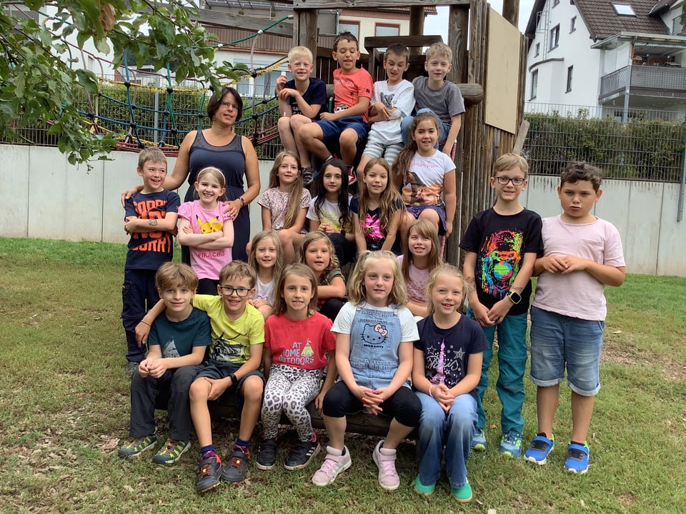 Klassenfoto der Klasse 3a